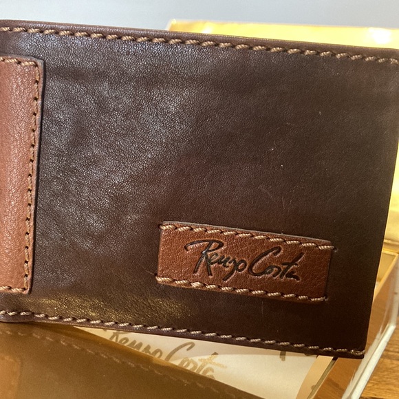 Renzo Costa Genuine Leather Men’s Wallet BRAND NEW!! - Picture 2 of 7